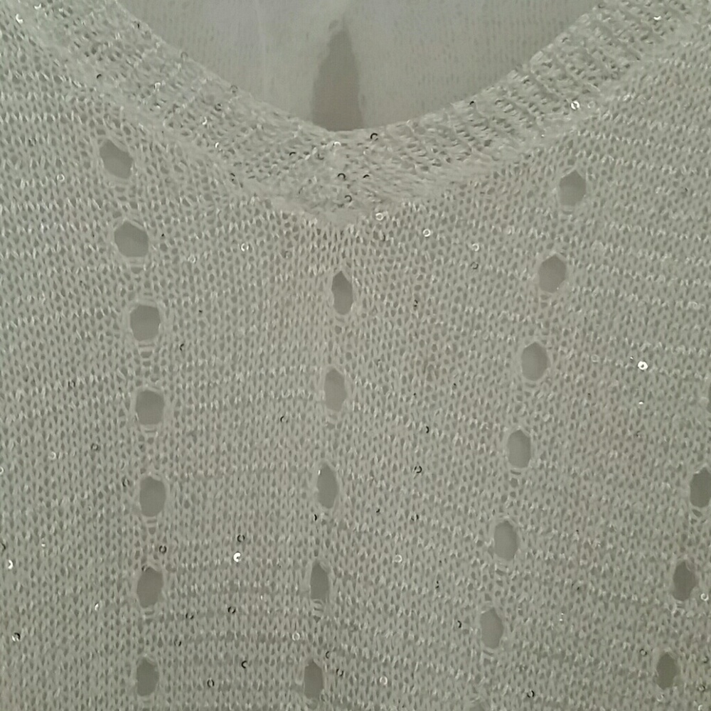 Light weight lined sweater with mini sequin detail - Picture 6 of 6